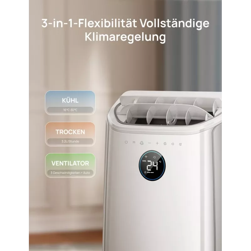 Dreo - draagbare airconditioner, AC515 - Smart (vrachtlevering)