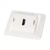 EFB multifunctionele framset met 1- en 2-poorts adapter Keystone-formaat (HDMI, USB,