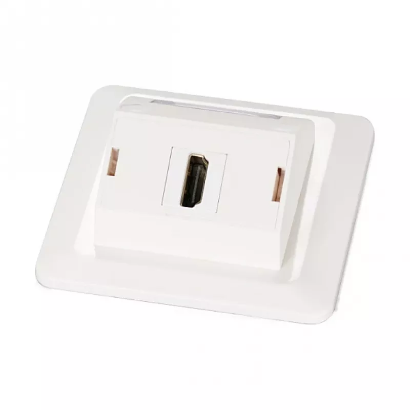 EFB multifunctionele framset met 1- en 2-poorts adapter Keystone-formaat (HDMI, USB,
