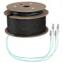 EFB Trunk-kabel U-DQ(ZN)BH OM3 4G (1x4) LC-LC 200m Dca LSZH