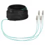 EFB Trunk-kabel U-DQ(ZN)BH OM3 4G (1x4) LC-LC 20m Dca LSZH