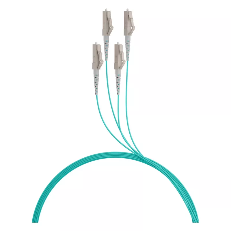 EFB Trunk-kabel U-DQ(ZN)BH OM3 4G (1x4) LC-LC 90m Dca LSZH