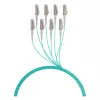EFB Trunk-kabel U-DQ(ZN)BH OM3 8G (1x8) LC-LC 100m Dca LSZH