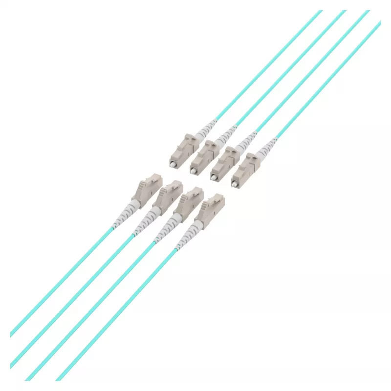 EFB Trunk-kabel U-DQ(ZN)BH OM3 8G (1x8) LC-LC 60m Dca LSZH
