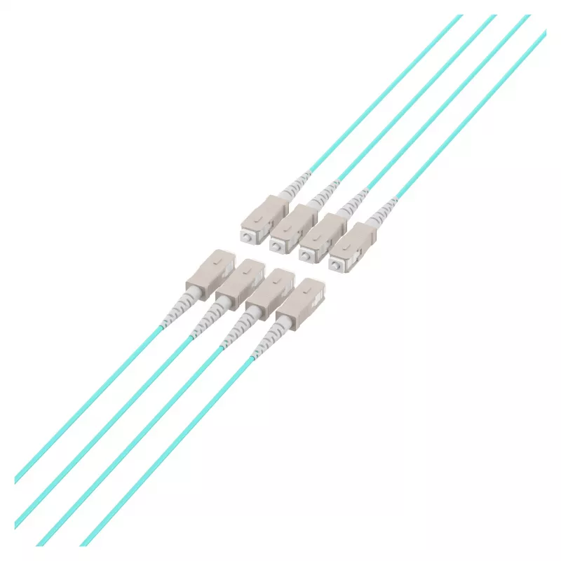 EFB Trunk-kabel U-DQ(ZN)BH OM3 8G (1x8) SC-SC 60m Dca LSZH
