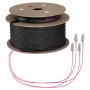 EFB trunkkabel U-DQ(ZN)BH OM4 4G (1x4) LC-LC 50m Dca LSZH