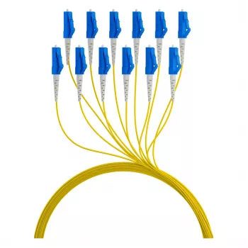 EFB trunkkabel U-DQ(ZN)BH OS2 12E (1x12) LC-LC 200m Dca LSZH G657A1