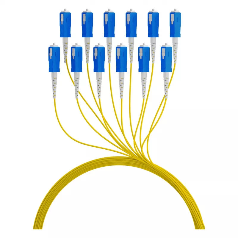 EFB trunkkabel U-DQ(ZN)BH OS2 12E (1x12) SC-SC 60m Dca LSZH G657A1