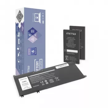 Accu voor Dell Inspiron 15 5587, 7588 3600 mAh (55 Wh) 15,2 volt