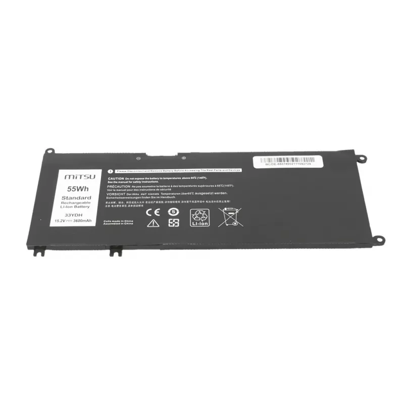 Accu voor Dell Inspiron 15 5587, 7588 3600 mAh (55 Wh) 15,2 volt