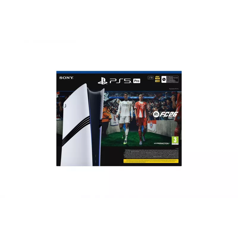 Sony Playstation 5 Pro FC26 bundel 2 TB Wi-Fi zwart, wit