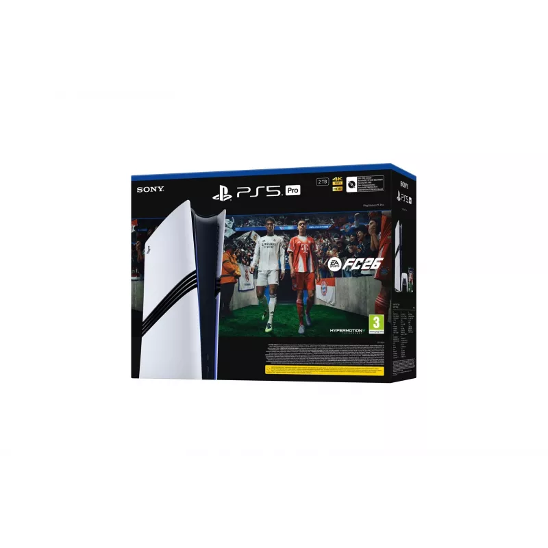 Sony Playstation 5 Pro FC26 bundel 2 TB Wi-Fi zwart, wit