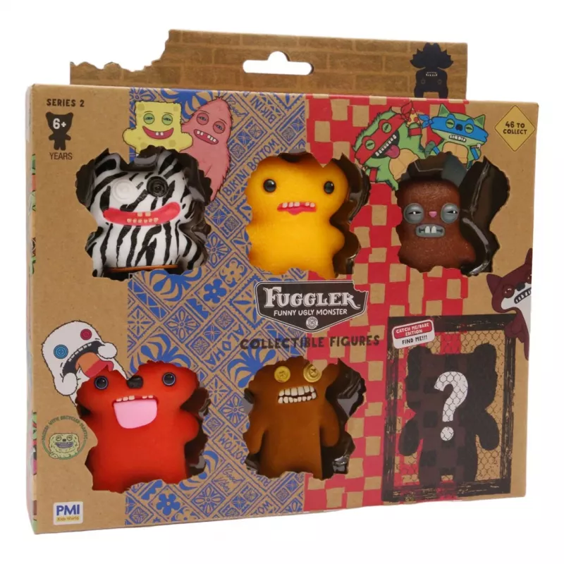 Fuggler S2 Figuren – 6-pack Deluxe-box (assortiment)