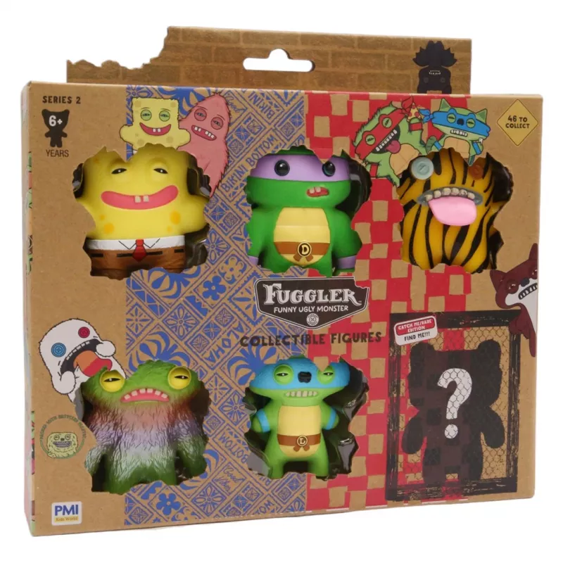 Fuggler S2 Figuren – 6-pack Deluxe-box (assortiment)