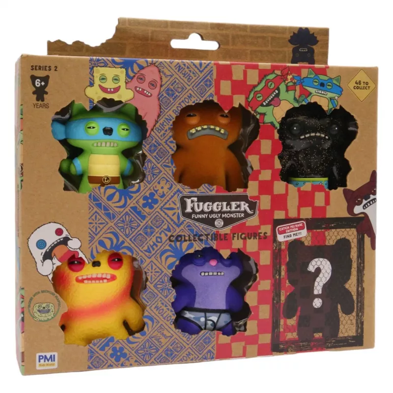 Fuggler S2 Figuren – 6-pack Deluxe-box (assortiment)