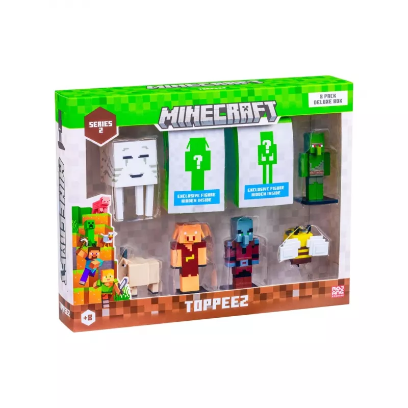 Minecraft S2 Figuren - 8-pack Deluxe-box (assortiment)