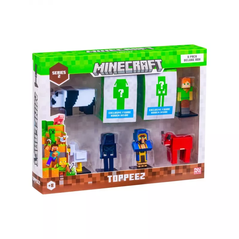 Minecraft S2 Figuren - 8-pack Deluxe-box (assortiment)