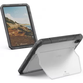 UAG Urban Armor Gear Trooper hoes | Apple iPad 11 (2025) / iPad 10,9 (2022) | ice (transparant)/ash (grijs) | 124512114331 (124512114331)