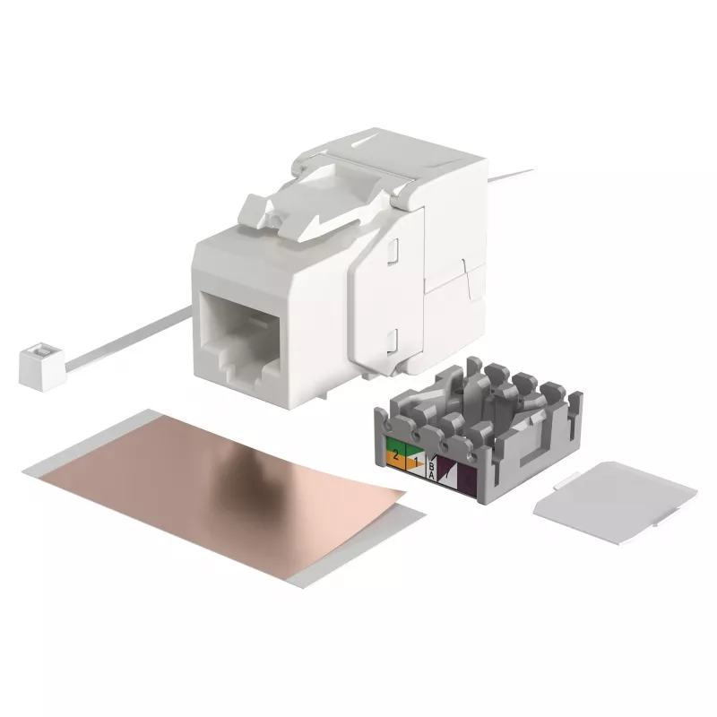 Modulaire RJ-45 ingangsmodule EFB Elektronik ECOLAN E-20080, wit