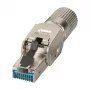 EFB Elektronik 88035P8.1 - RJ-45 - zilver - stekker - zink - Cat6 - 22/26