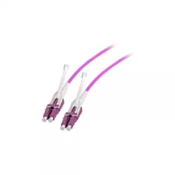 Glasvezel Duplex Jumper LC-LC OM4 7,5 m met push/pull-lip, EFB Elektronik