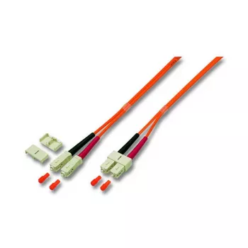 EFB-Elektronik Duplex Jumper SC-SC 50/125µ, OM2, LSZH, oranje, 3,0 mm, 3 m Merk: EFB Elektronik (O6413.3)