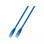 EFB-Elektronik RJ45-patchkabel Cat.6 U/UTP PVC CCA blauw 1 m Merk: EFB Elektronik (K8100BL.1)