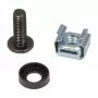 Bevestigingsset M6, schroeven 20 mm, set van 50, zwart, Good Connections® (GC-N0099)
