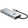 VALUE USB-C-dockingstation 7-in-1, 4K60 1xHDMI, 3xUSB-A, 1xSD/microSD, 1xC PD (12.99.1144)