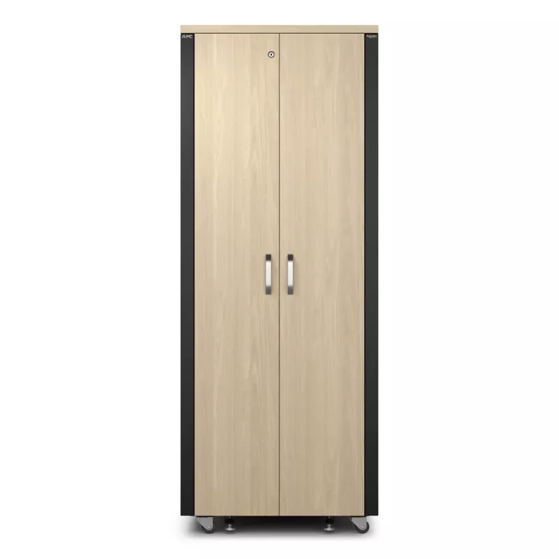 APC NetShelter - kast (horizontaal) - geluidsisolerend - AC 230 V - ahorn - 38U - 48,3 cm (19 inch)