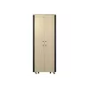 APC NetShelter - kast (horizontaal) - geluidsisolerend - AC 230 V - ahorn - 38U - 48,3 cm (19 inch)