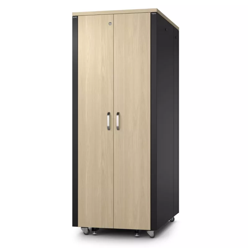 APC NetShelter - kast (horizontaal) - geluidsisolerend - AC 230 V - ahorn - 38U - 48,3 cm (19 inch)