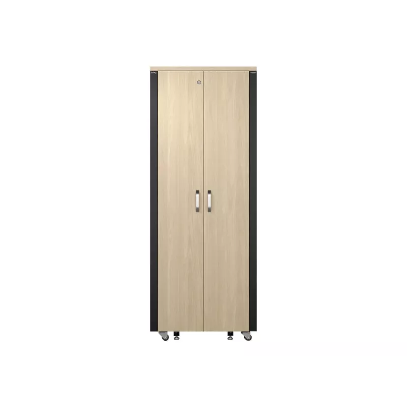 APC NetShelter - kast (horizontaal) - geluidsisolerend - AC 230 V - ahorn - 38U - 48,3 cm (19 inch)