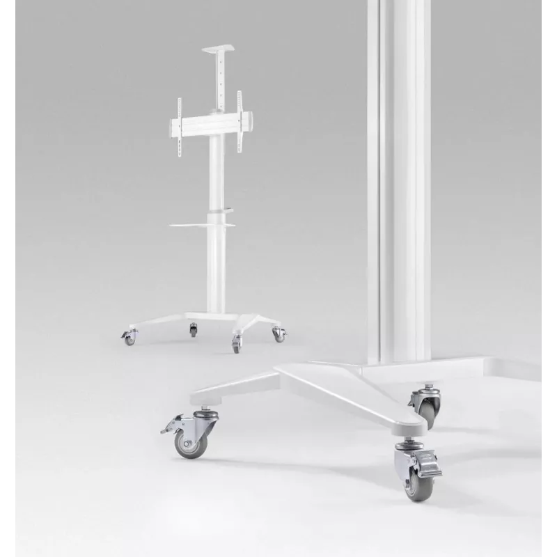 TV-standaard vloerstandaard 37-70/WEISS TVS-70T-02-W Gembird