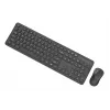Gembird KBS-WPS-01 draadloze toetsenbord-muisset, Engels, zwart
