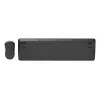 Gembird KBS-WPS-01 draadloze toetsenbord-muisset, Engels, zwart