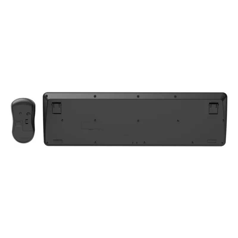 Gembird KBS-WPS-01 draadloze toetsenbord-muisset, Engels, zwart