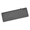 Toetsenbord multimedia USB ENG/ZWART KB-UML-04 Gembird
