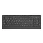 Toetsenbord multimedia USB ENG/zwart KB-MCH-05 Gembird