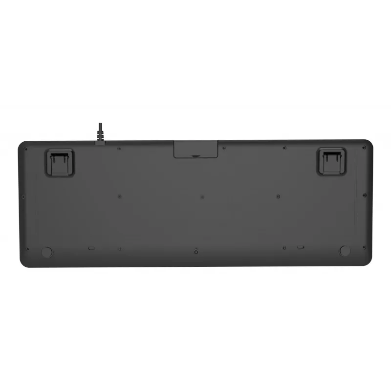Toetsenbord multimedia USB ENG/zwart KB-MCH-05 Gembird