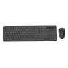 Gembird KBS-WPS-01-CYRL draadloze toetsenbord-muisset, cyrillisch, zwart