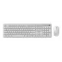 Toetsenbord + muis draadloos ENG/WIT KBS-WPS-01-W Gembird