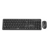 Gembird KBS-WMS-01-CYRL draadloze toetsenbord-muisset, cyrillisch, zwart