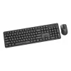 Gembird KBS-WMS-01-CYRL draadloze toetsenbord-muisset, cyrillisch, zwart