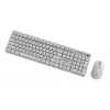 Toetsenbord + muis draadloos KBS-WMS-01-W-CYRL Gembird