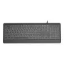 Toetsenbord multimedia USB CYRILLISCH/zwart KB-UML-04-CYRL Gembird
