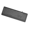 Toetsenbord multimedia USB CYRILLISCH/zwart KB-UML-04-CYRL Gembird