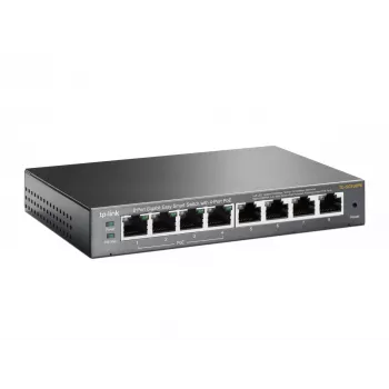 TP-Link 8-poorts Gigabit Easy Smart-switch met 4-poorts PoE, managed, L2, Gigabit Ethernet (10/100/1000), Power over Ethernet (PoE)