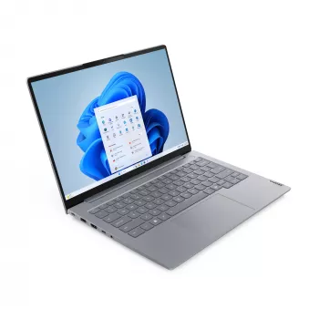Lenovo ThinkBook 14 G8 IAL Intel Core Ultra 9 185H laptop 35.6 cm (14 inch) WUXGA 16 GB DDR5-SDRAM 512 GB SSD Wi-Fi 6E (802.11ax) Windows 11 Pro Arctic grijs