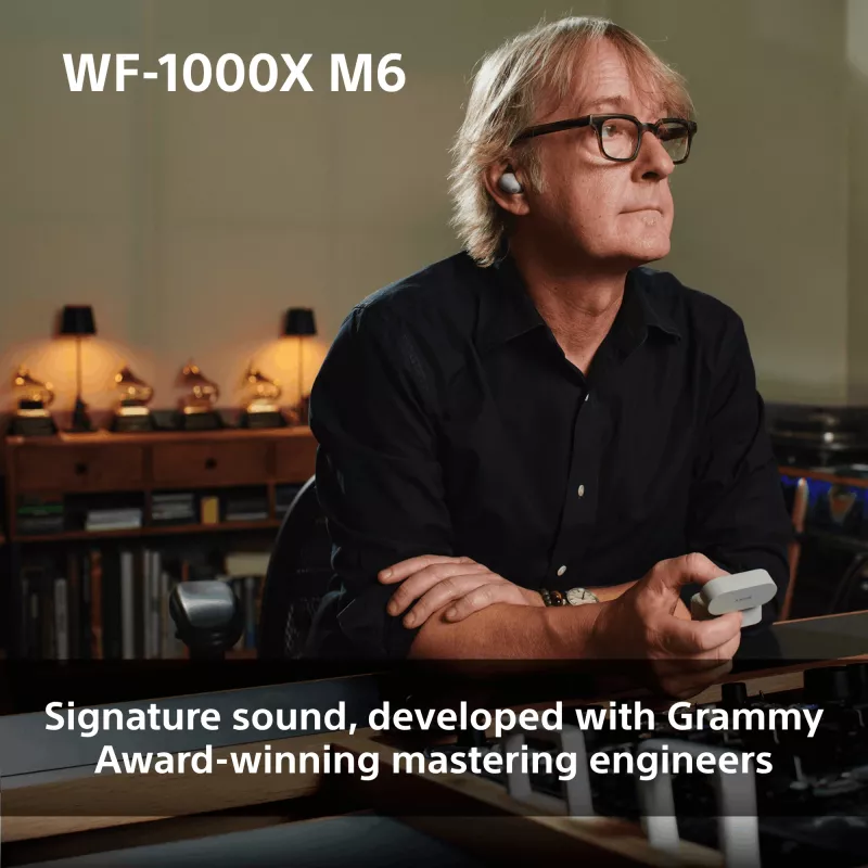 Sony WF1000XM6S.CE7 headset draadloos in-ear gesprekken/muziek Bluetooth zilver